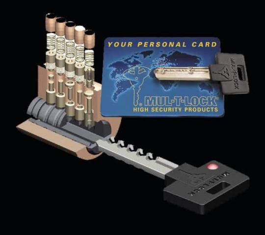 High security single and multi point locks & keys